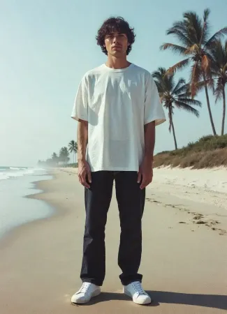 Tropical Sunset Jeans